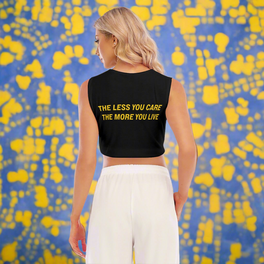 Women Sleeveless Crop Top OG