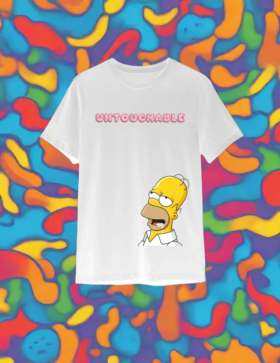 HOMER SHORT SLEEVE WHITE TEE