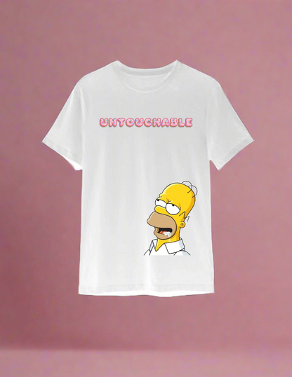 HOMER SHORT SLEEVE WHITE TEE